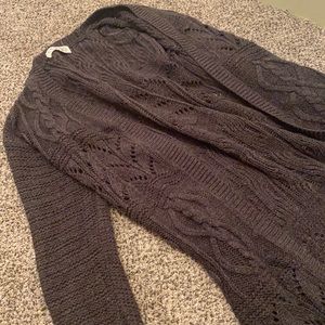 Dark grey cardigan
